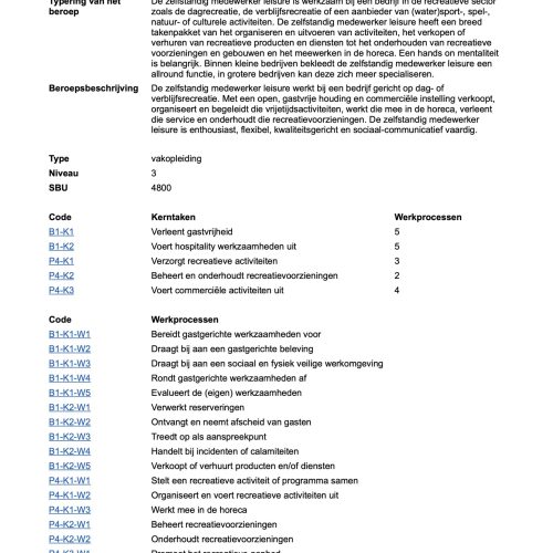 KDE Profiel - Zelfstandig Medewerker Leisure - CREBO 27054 (4)_1